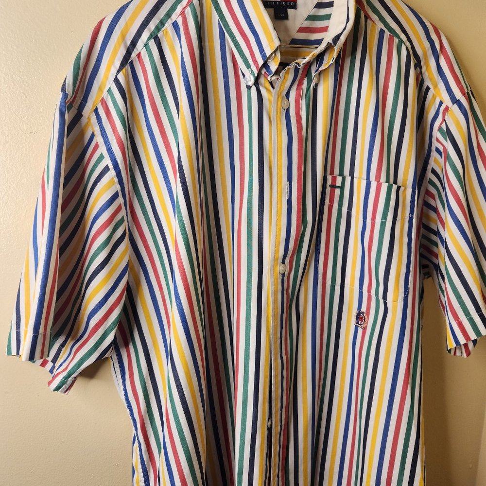 Vintage Tommy Hilfiger een ninety's men shirt